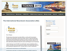 Tablet Screenshot of neurotoxins.org